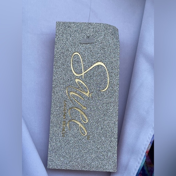 Savee Couture Laguna Beach watercolor dress size XS NWT - Picture 8 of 12